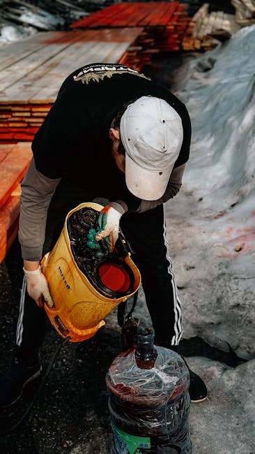 Септик зимой: подготовка и консервация